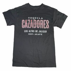CAZADORES Tequila Los Altos De Jalisco 100% Agave Black Heather T Shirt
